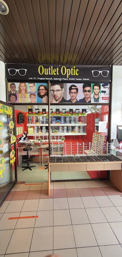 Kedai kaca mata outlet optic — optical shop in Sabindo Square, Tawau